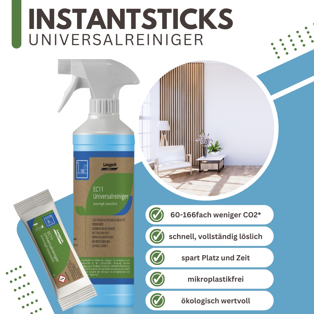 Universal Oberflächenreiniger Instant Sticks 3g (ergibt 500ml) 10St.