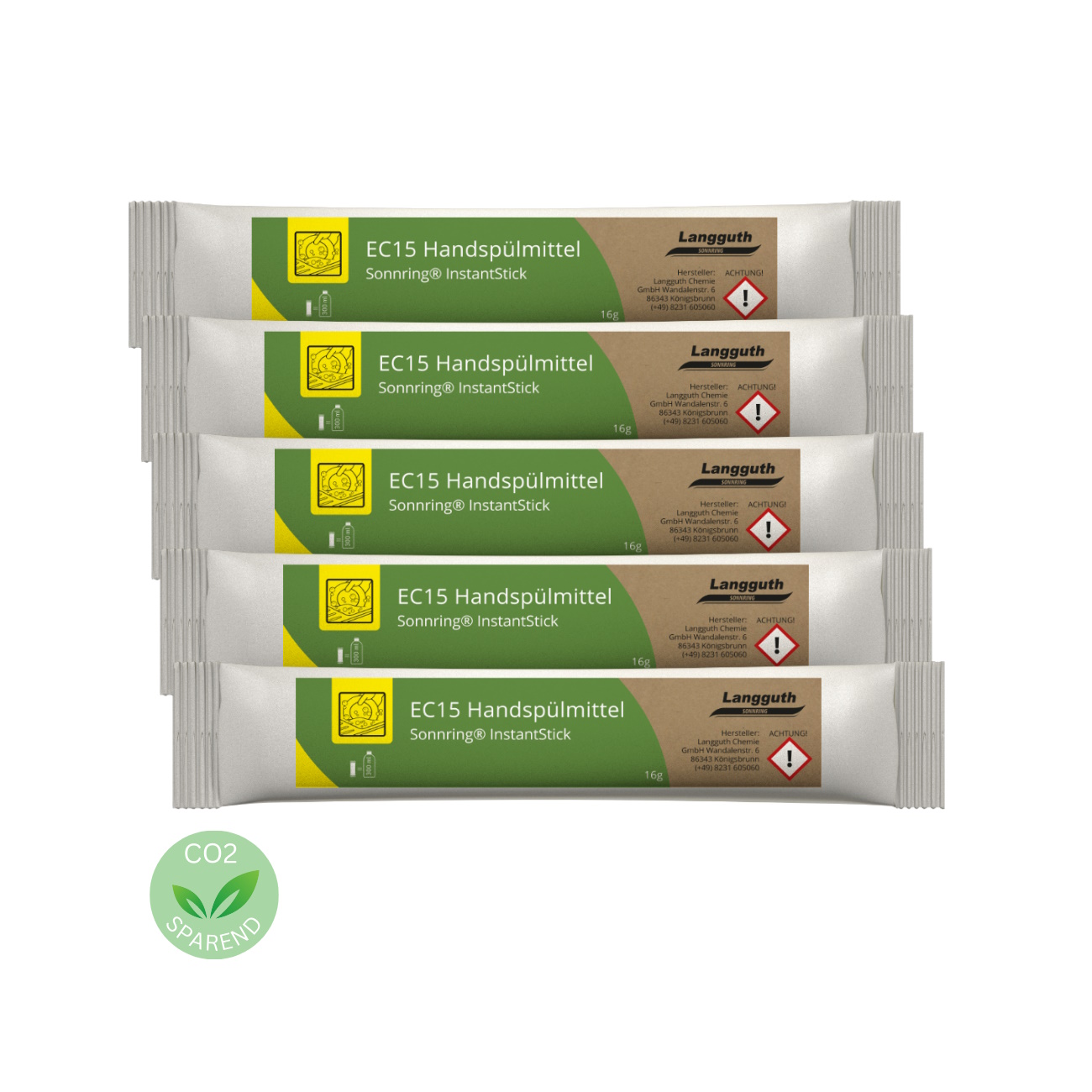 Handspülmittel Instant Sticks 16g (ergeben 300ml) 5St